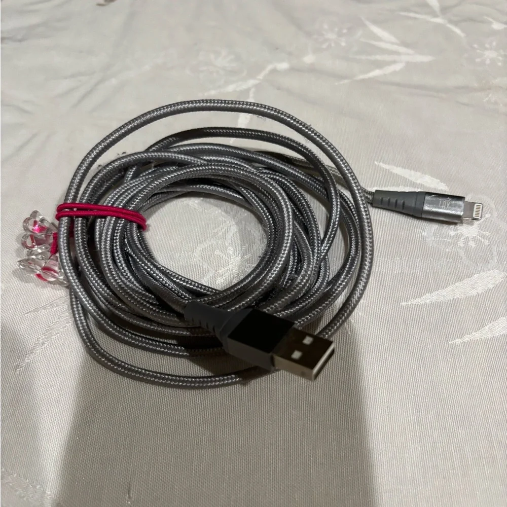 Gray USB Charging Cable